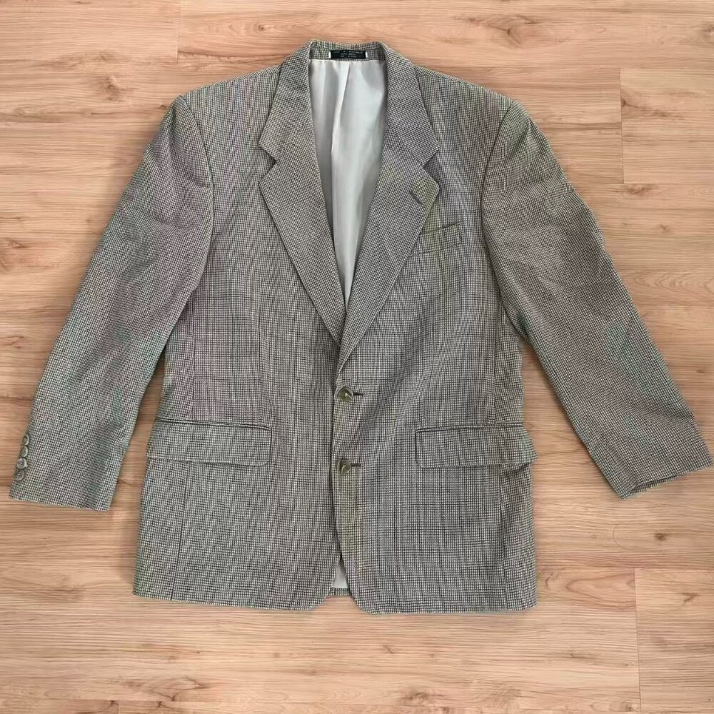 Brooks Brothers Menswear Blazer Mens 100% Wool Sport Coat Size XL